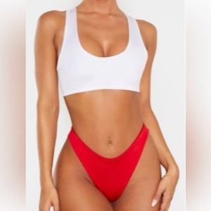 PRETTYLITTLETHING bikini top and bottom